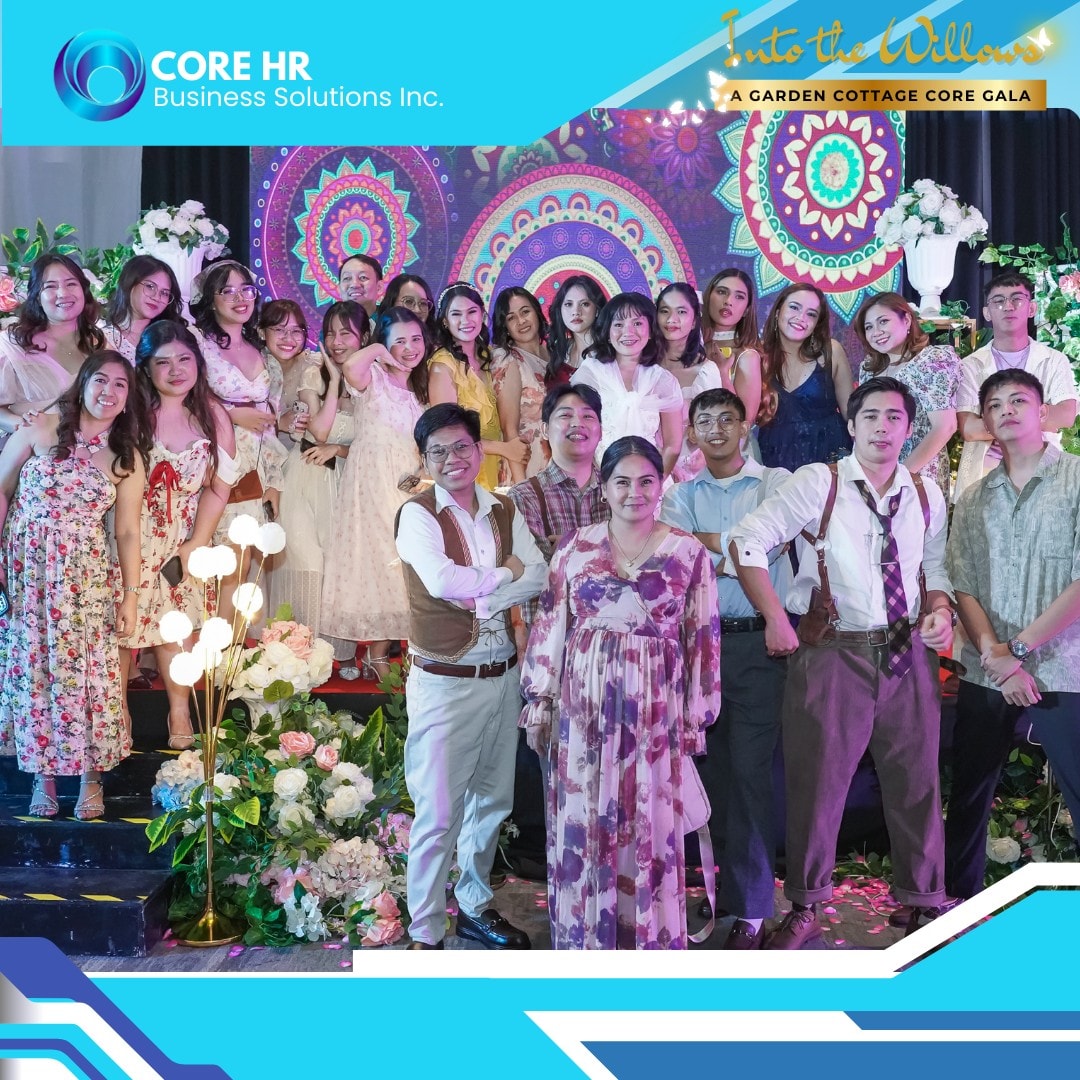 CORE HR colleagues at their 2024 year-end celebration